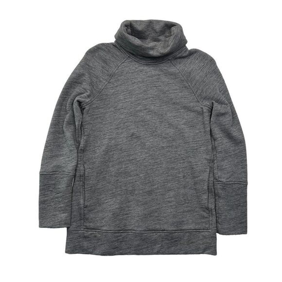 lululemon athletica Tops - Lululemon Sweatshirt Womens Size 6 Heathered Core Dark Grey To You Tunic Sweater